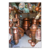 Copper Pots At Market (Front)