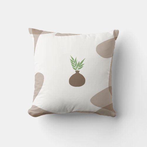   Copper potter Floral Dream Pillowcase Throw Pillow