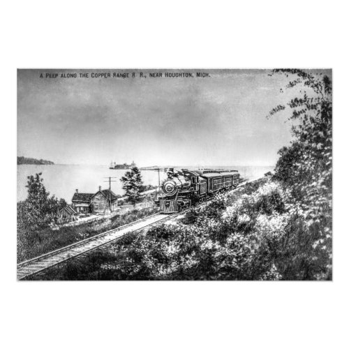 Copper Range Railroad  Photo Print