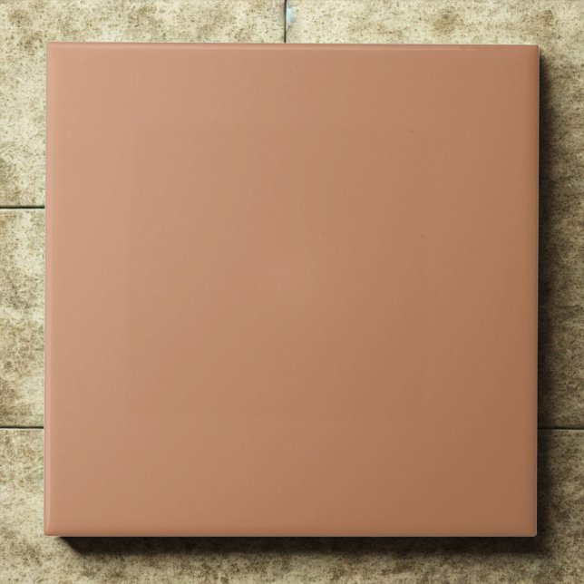 Copper Red #c88a65 – Warm, Subtle, Distinctive Ceramic Tile (Creator Uploaded)