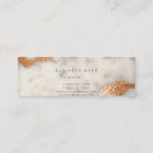 Copper Rose Gold Gray Marble Glam Vip