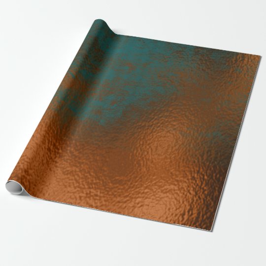 Download Copper Rust Teal Patina Metallic Glass Abstract Wrapping ...