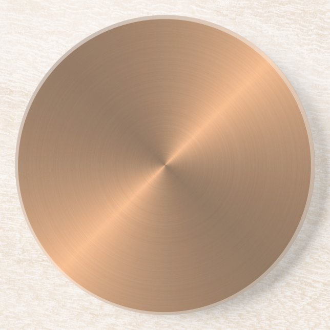 Copper Sandstone Coaster (Front)