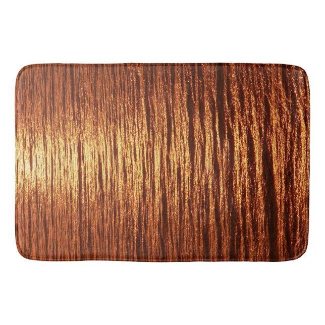 Copper sea pattern bath mat (Front)