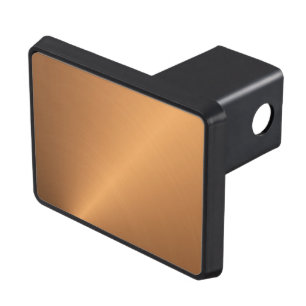 Copper Shine Angle Hitch Cover