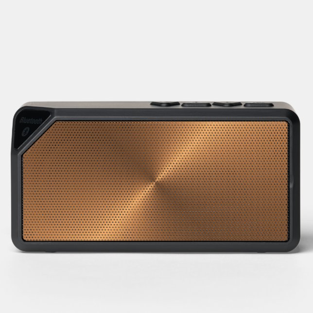 Copper Shine Bluetooth Speaker (Front)