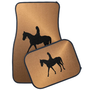 Copper Shine Equine Car Floor Mat