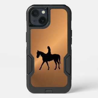Copper Shine Equine iPhone 13 Case