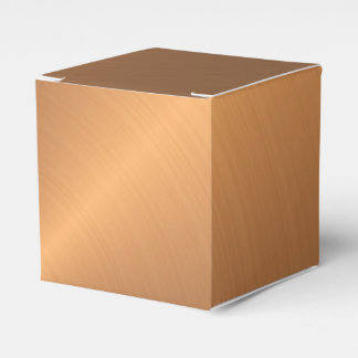 Copper Shine Favor Boxes