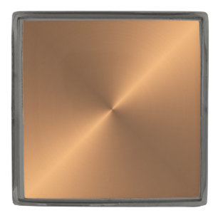 Copper Shine Gunmetal Finish Lapel Pin
