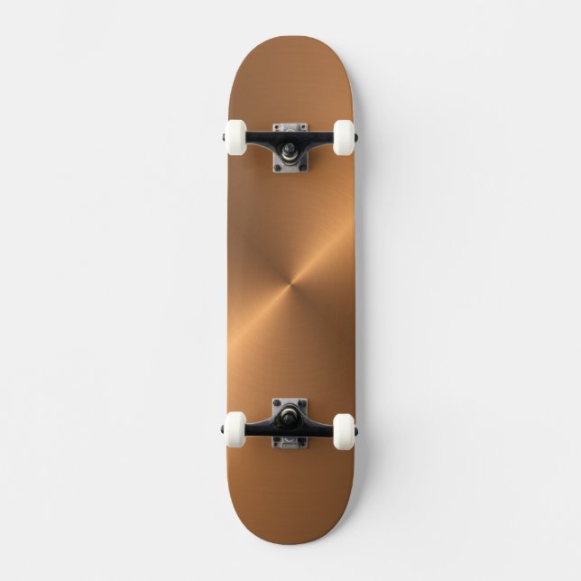 Copper Shine Skateboard Deck (Front)