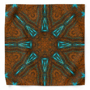 Copper Skylight Dome Mandala Bandana
