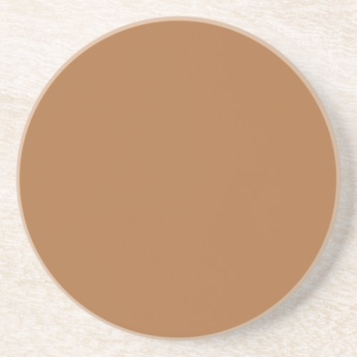 Copper Solid Plain Color Coaster