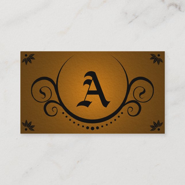 copper sophistications business card (Front)