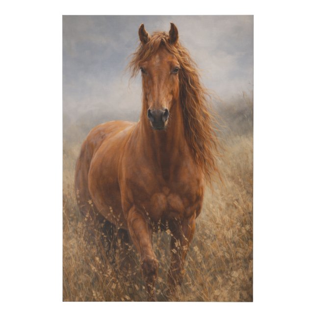 Copper Spirit | Chestnut Horse | Canvas Wall Art (Front)