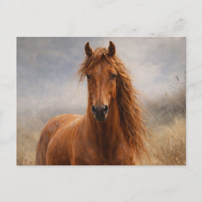 Copper Spirit | Chestnut Horse | Postcard (Front)