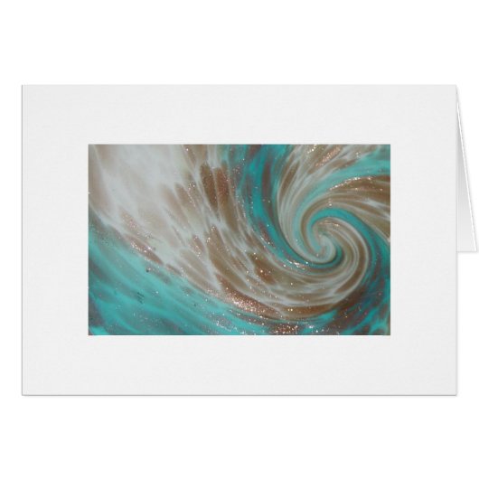 Copper Swirl Murano Detail Study Cards (Front Horizontal)