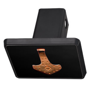 Copper Thor Hammer black hitch cover receiver