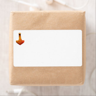 Copper Thor's Hammer shipping labels