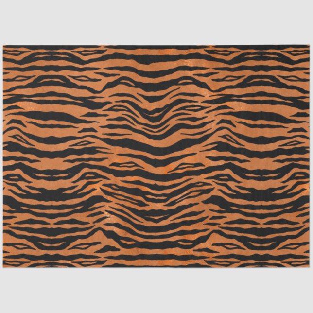 Copper Tiger Series Design 6 Tissue Paper (Front)