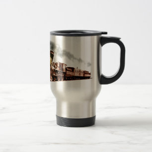 Copper Train Travel Mug