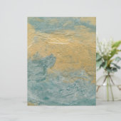 Copper Turquoise Faux Finish (Standing Front)