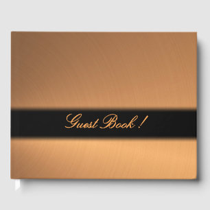 Copper Wedding, Anniversary Event Guest Book