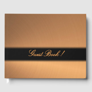 Copper Wedding, Anniversary Event Guest Book