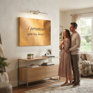 Copper Wedding Canvas Print