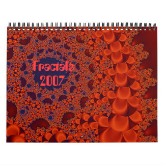 Copper Wreath, Fractals, 2007 Calendar