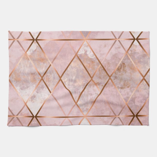 Copper X Kitchen Towel (Horizontal)