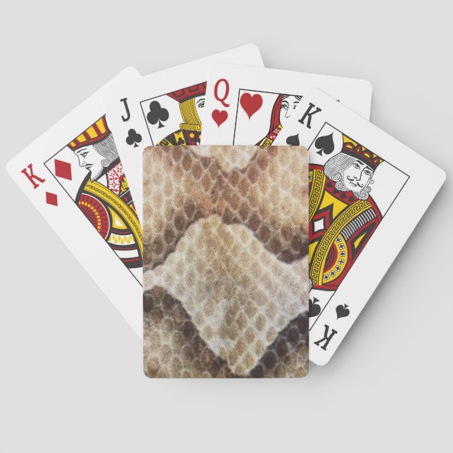 Copperhead Snake Poker Cards (Back)