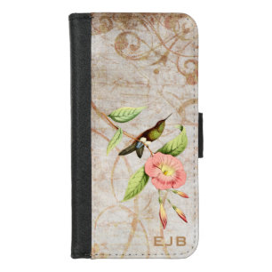 Coppery Bellied Puff Leg Hummingbird iPhone 8/7 Wallet Case
