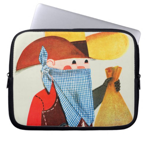 Cops and Robbers Laptop Sleeve