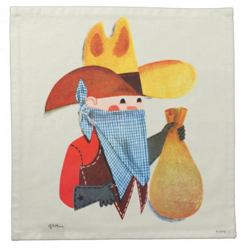 Cops and Robbers Napkin