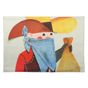 Cops and Robbers Placemat