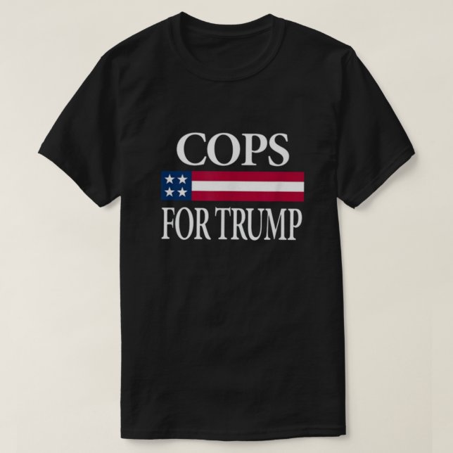cops for trump shirt (Design Front)