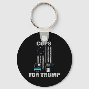 Cops For Trump Support Police Union Minnesota Vers Keychain
