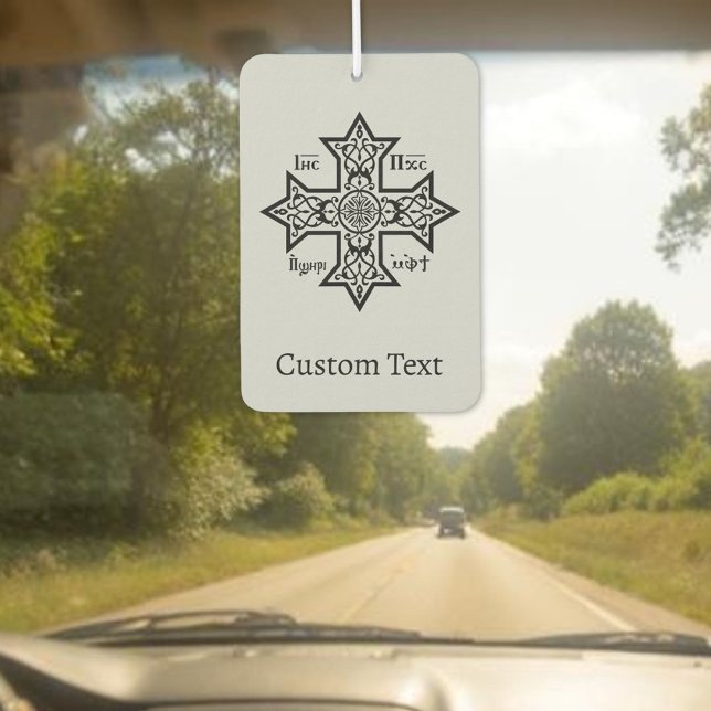 Coptic Cross Air Freshener (Creator Uploaded)