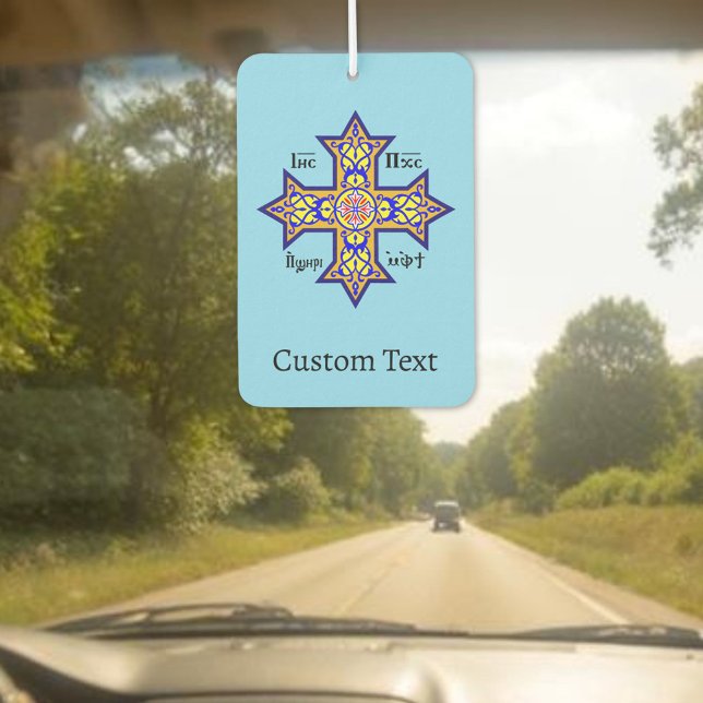 Coptic Cross Air Freshener (Creator Uploaded)