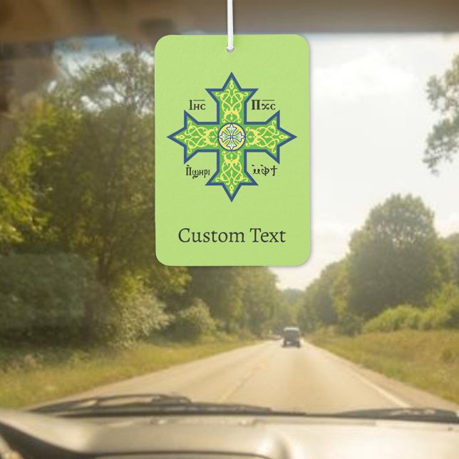 Coptic Cross Air Freshener (Creator Uploaded)