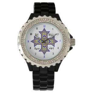 Coptic Cross Beautiful Custom Wristwatch