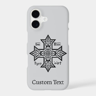 Coptic Cross iPhone 17 Case