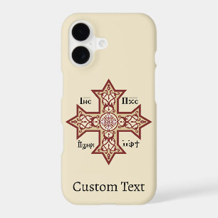 Coptic Cross iPhone 17 Case