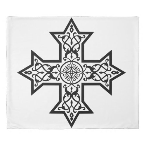Coptic Cross Duvet Cover