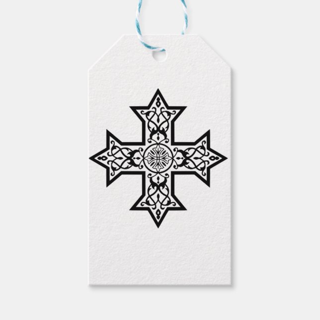 Coptic Cross Gift Tags (Front)
