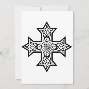 Coptic Cross Holiday Card