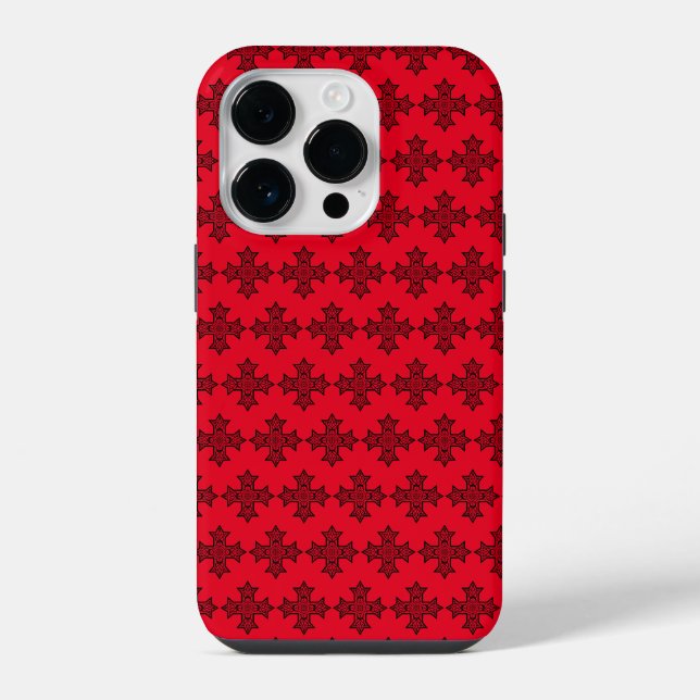 Coptic Cross Iphone Case (Back)