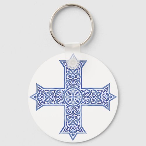 Coptic cross  keychain