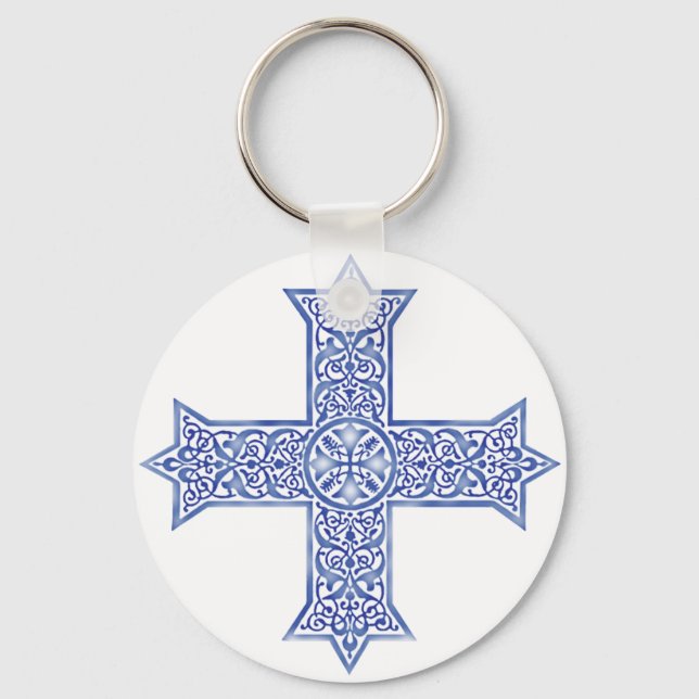Coptic cross  keychain (Front)